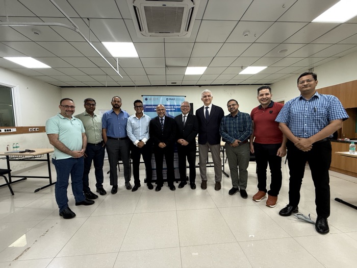 Organizing committee and examiners of the inaugural ABTS Examination at Max Super Speciality Hospital, New Delhi